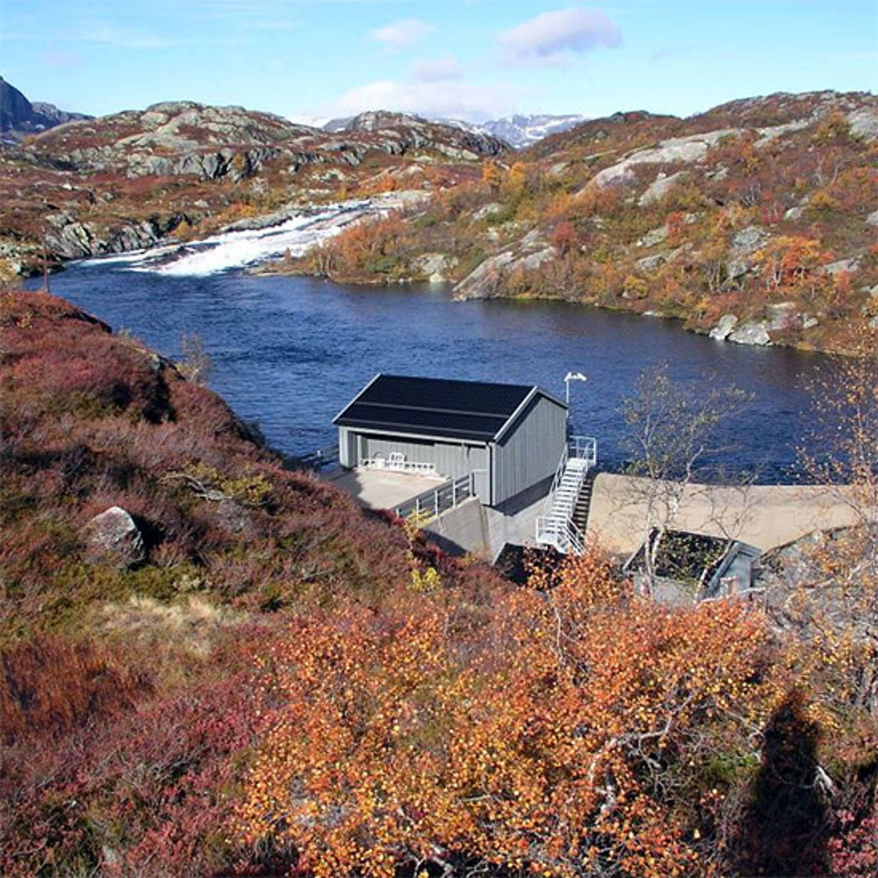 Vesle Kjela power plant