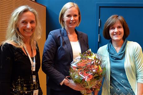 Three Women Katerine Duun, Cecilie Mauritzen and Uta Gjertzen